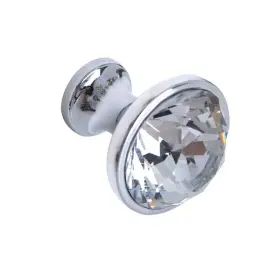 Utopia Alley 815011027973 Gleam Crystal Cabinet Ring Pull Knob - Vintage Polished Chrome 1 Pa #3
