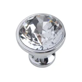 Utopia Alley 815011027973 Gleam Crystal Cabinet Ring Pull Knob - Vintage Polished Chrome 1 Pa
