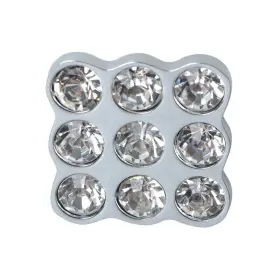 Utopia Alley 815011027980 Gleam 9 Crystal Cabinet Knob 1.5 Inch Polished Chrome Finish #2