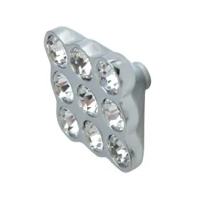 Utopia Alley 815011027980 Gleam 9 Crystal Cabinet Knob 1.5 Inch Polished Chrome Finish #3