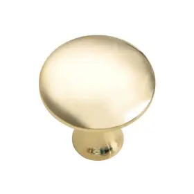 Utopia Alley 815011028017 Charlton Cabinet Knob 1.2 Inch Diameter Polished Gold