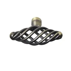 Utopia Alley 815011028055 Aire Cabinet Knob 2.4 Inch Antique Brass - #2