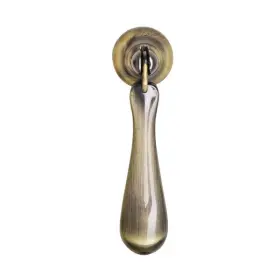 Utopia Alley 815011028161 Danbury Cabinet Ring Pull Knob - Vintage Antique Brass 3.0 Inch