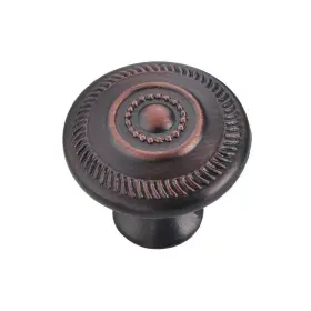 Utopia Alley 815011028192 Bergen Cabinet Ring Pull Knob - Vintage Oil Rubbed Bronze
