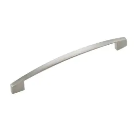 Utopia Alley 815011028222 Apollo Cabinet Pull 6.4 Inch Center To Brushed Nickel