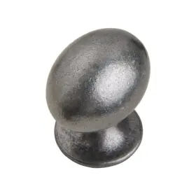 Utopia Alley 815011028277 Danbury Oval Cabinet Knob 1.3 Inch Antique Iron -