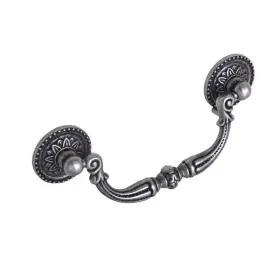 Utopia Alley 815011028291 Tipton Drop Cabinet Pull 3.78 Inch Center To Antique Iron #3