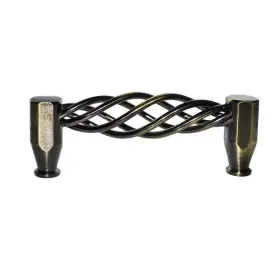 Utopia Alley 815011028406 Aire Cabinet Pull 3.8 Inch Center To - Antique Brass #3