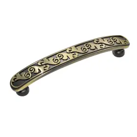 Utopia Alley 815011028420 Roma Pull Handle - Decorative Cabinet Drop Antique Brass 1 Pac