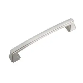 Utopia Alley 815011028482 Brett Pull Handle - Decorative Cabinet Drop Brushed Nickel 5.0 Inch