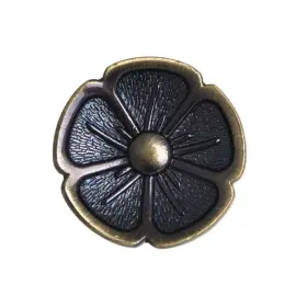 Utopia Alley 815011028550 Bella Cabinet Knob 1.2 Inch Diameter Antique #2