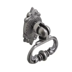 Utopia Alley 815011028628 Vallia Drop Ring Cabinet Pull 2.6 Inch Pewter Finish #3