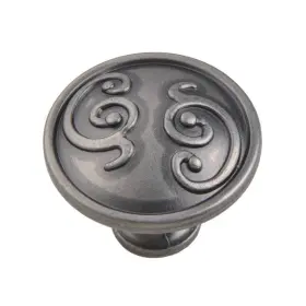 Utopia Alley 815011028727 Roma Cabinet Ring Pull Knob - Vintage Pewter