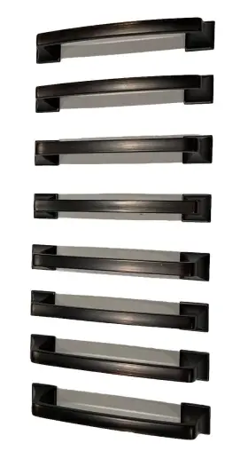 Hw236plrb011 Utopia Alley 8 Brax Cabinet 5 Inch Center-to-center Oil Rubbed Bronze Drawer Pull #2