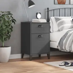 374916 Vidaxl Bedside Cabinet Accent End Table Bedroom Furniture Solid Wood Pine #3