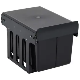 51179 Vidaxl Kitchen Cupboard Pull-out Dustbin Soft-close 9.5 Gal