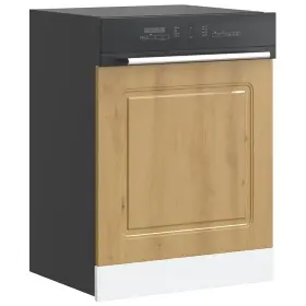 Vidaxl 721158420121 Dishwasher Panel Artisan Oak Engineered Wood 23.6x0.6x26.4 In