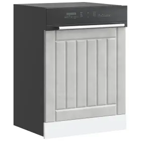 Vidaxl 721158422477 Dishwasher Panel Concrete Grey Engineered Wood Standard