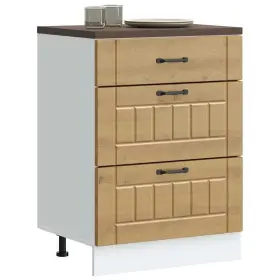 Vidaxl 721158426246 Kitchen Base Cabinet Artisan Oak Engineered Wood Medium