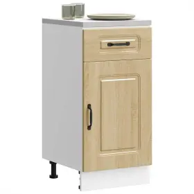 853470 Vidaxl Kitchen Base Cabinet Sonoma Oak Engineered Wood Standard