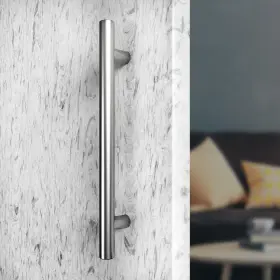 Villar Home Designs 840340600818 5 Pack Modern Round Stainless Steel Cabinet Drawer And Kitchen Silver Pulls By #3