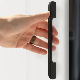 Villar Home Designs 840340601945 15 Pack Extra Modern Cabinet Drawer And Kitchen Black Pulls