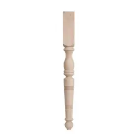 Hx3.5 Waddell 090668021974 Columns Nft Accessories 36 Inch W Kitchen Island Leg Unfinished Cherry