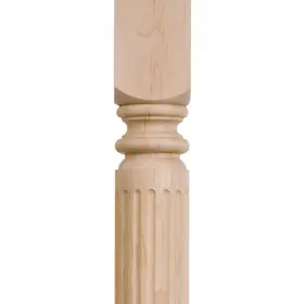 Waddell 090668022384 Athens Fluted Island Turning 36 Inch X3.5 Furniture Grade Unfinished Cherry #3
