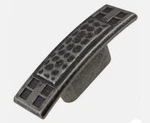 Gliderite 2-1/2" Hammered Rectangle Cabinet Knob Weathered Nickel (10-PACK). Fixed Price $12.00.