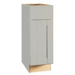 Hampton Bay KB12-SDV Shaker Assembled Base Kitchen Cabinet Dove Gray. Fixed Price $149.95.