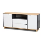 Baxton Studio Reed Multicolor 2-DOOR Wood Dining Room Sideboard. Fixed Price $226.99.