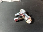 Brass Push Tee Stop Valve 1/2 X 1/4 Inch Easy Install Chrome Finish. Fixed Price $9.95.