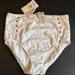 Nwt Jessica Simpson Size Medium White Bikini Bottom - Retail $46.00. Fixed Price $14.95.