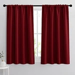 Ryb Home Blackout Curtain Panels Thermal Insulated Kitchen Window Treatment Slot. Fixed Price $28.39.