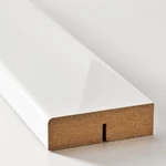 Ikea Rounded Deco Strip High Gloss White, 87 " Forbattra 503.974.80. Fixed Price $40.00.