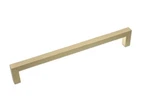 Gliderite 7-9/16" Satin Gold Square Slim Cabinet Pull Center-to-center 10 Pack. Fixed Price $20.00.