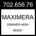 Ikea Maximera Drawer High White 30X24" 702.656.76. Fixed Price $215.99.