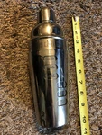 Home Onyx And Ice Cocktail Shaker With Formulas Stainless Steel HD2. Fixed Price $38.00.