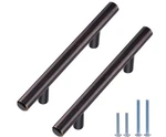 30 Pack Bronze Solid Cabinet Handles Drawer Pulls, 5.38" (3-INCH Hole Center). Fixed Price $30.00.
