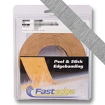 Fastcap 3/4" Wide Fastedge Brushed Chrome Pvc Peel Stick Edgebanding 50 Ft.. Fixed Price $44.99.