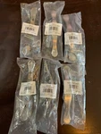 Cabinet Pulls Victorian Handle 3"CC Satin Nickel Lot X6PKS Design House 204644. Fixed Price $19.99.