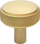 10 Pack Gliderite 1-1/2 In. Satin Gold Solid Round Knurled Cabinet Drawer Knobs. Fixed Price $29.99.