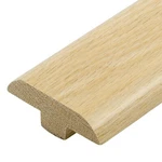 2" Solid Red Oak T-molding 3/4" High Unfinished Floor Transition St.... Fixed Price $40.57.