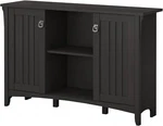 Bush Furniture Salinas Accent Storage Cabinet With Doors Vintage Black. Fixed Price $209.41.