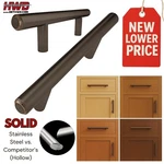 Modern Rubbed Bronze Bar Pulls Solid Kitchen Cabinet Handles Stainless Steel. Fixed Price $72.00.
