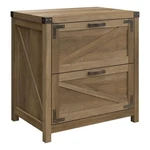 Bush Furniture Knoxville 2 Drawer Lateral File Cabinet Reclaimed Pine. Fixed Price $283.13.