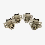 Lot Salice 106 Deg 1-1/4" Overlay Screw On Soft Close Cabinet Hinge CUP3AD9R. Fixed Price $12.99.
