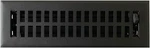 2X10 Inch Modern Contemporary Design Textured Black Finish Heavy Duty Floor Vent. Fixed Price $31.50.