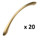 *20* Gliderite 5 In. Satin Gold Large Loop Cabinet Pulls (2022-SG-10) *new*. Fixed Price $29.99.
