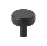 Gliderite 1-1/2 Inch Solid Round Smooth Cabinet Knob Matte Black, 5827-MB-1. Fixed Price $5.97.